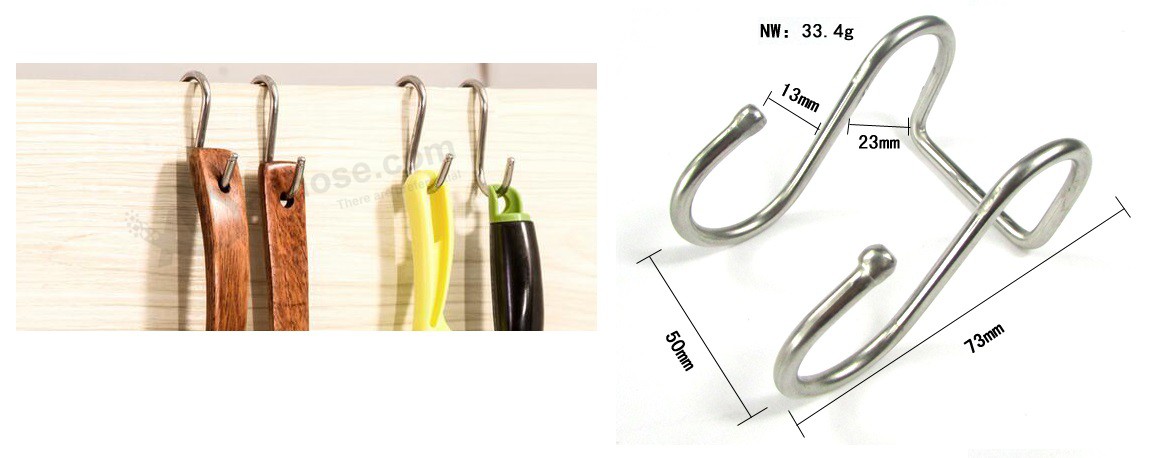 Stainless steel double s hooks 