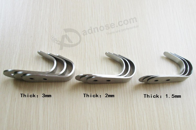 Stainless steel hooks size