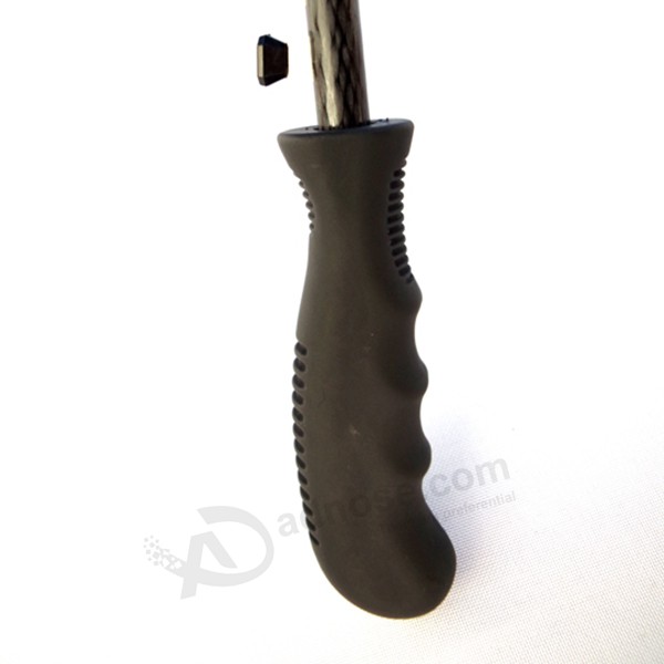 plastic handle with rubber coated
