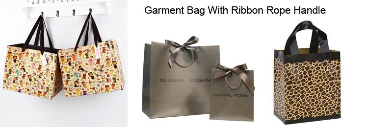 garment paper bag with ribbon handle 5