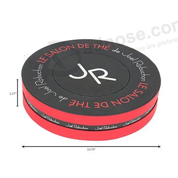 Round Macaron Box-size