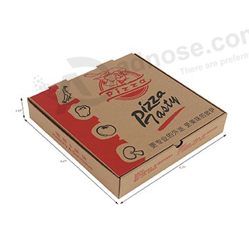 pizza boxes printing Size