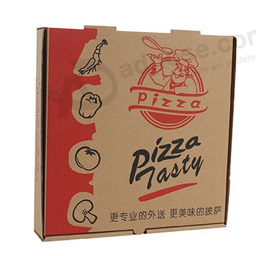 pizza boxes printing Size