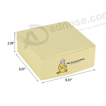 Cake Box Packaging Design size
