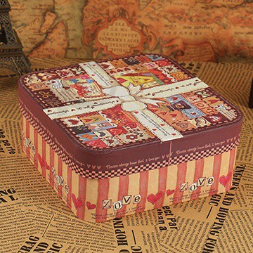 Handmade Cardboard Gift Boxes scene