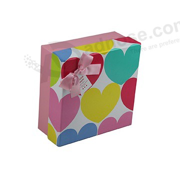 colored gift box Front