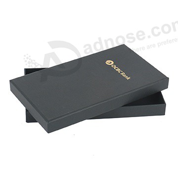 Black Paper Gift Box-open