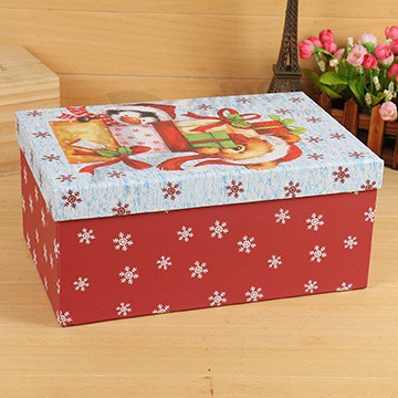 Christmas Cardboard Gift Boxes scence