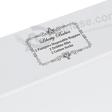 White Gift Boxes With Clear Lids Details