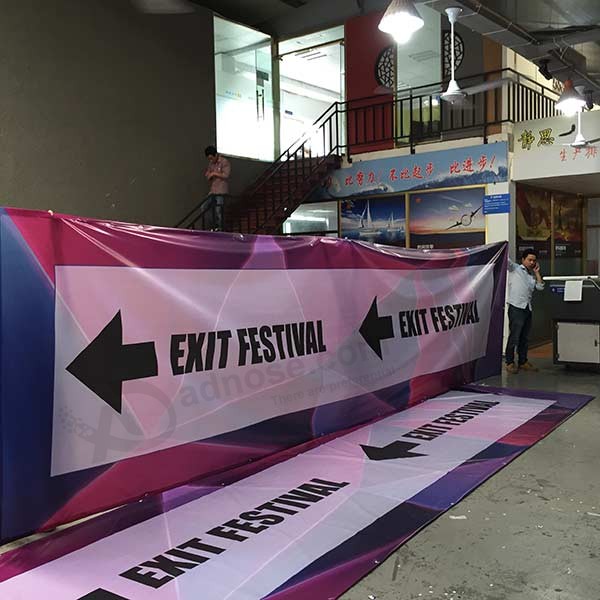  street hanging double sided print banner