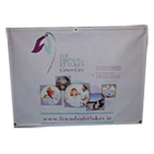 Colourful Durable Artful polyester Indoor Banner