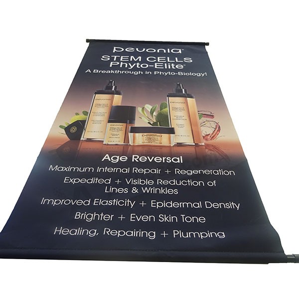 Custom Printing Fabric Poster Hanging Scroll Banner 