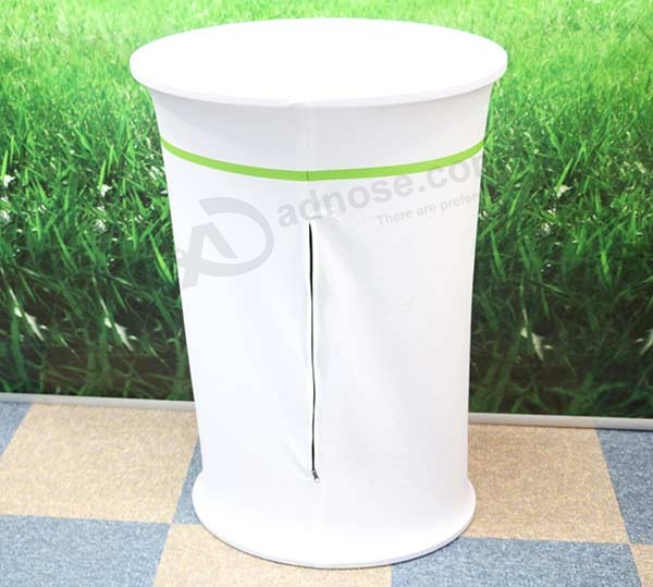 Portable promotional fabric table printing