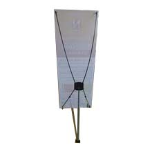 Retractable Horizontal x banner stand
