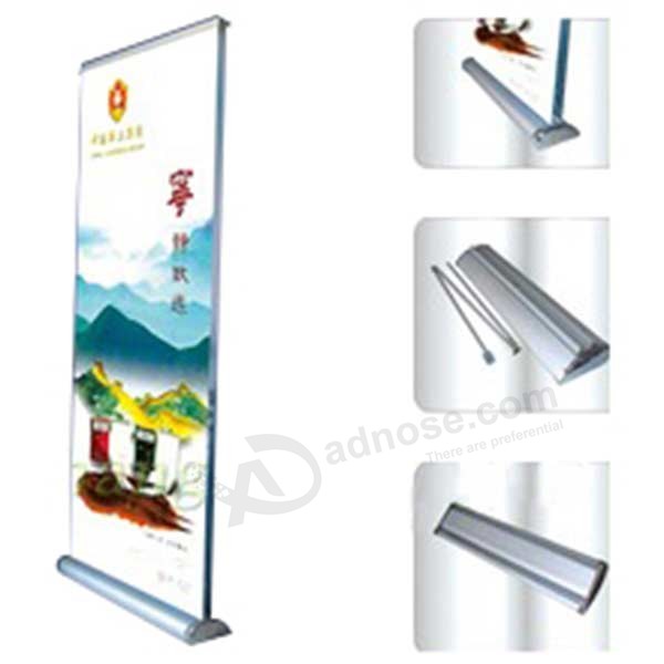Portable economic china roll-up banner stand print