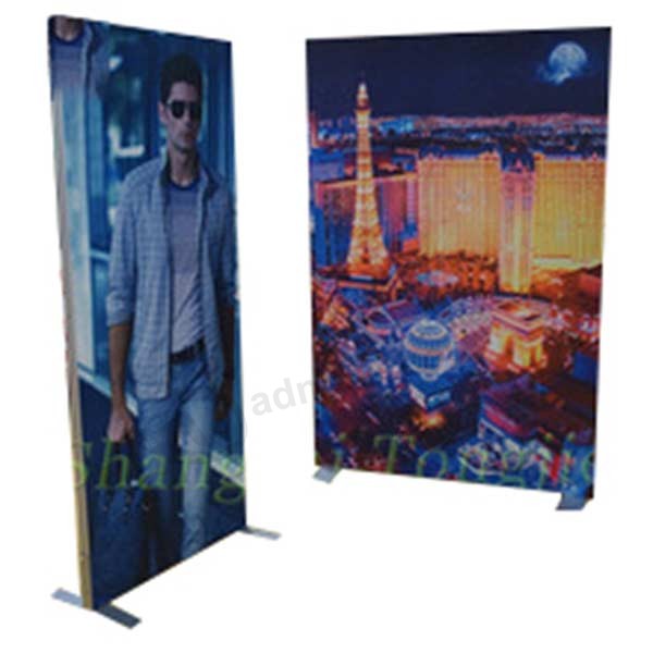 Popular Trade Show frameless Stand Display fabric banner