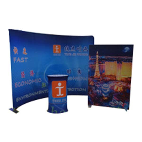 portable advertisning tension fabric display banner frame