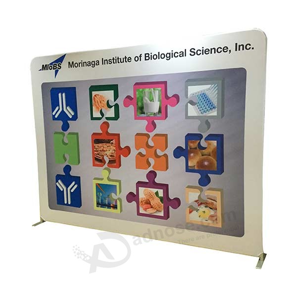 Top quality straight wall fabirc display  banner