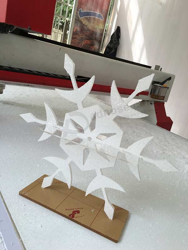 christmas snow shape acrylic die cut