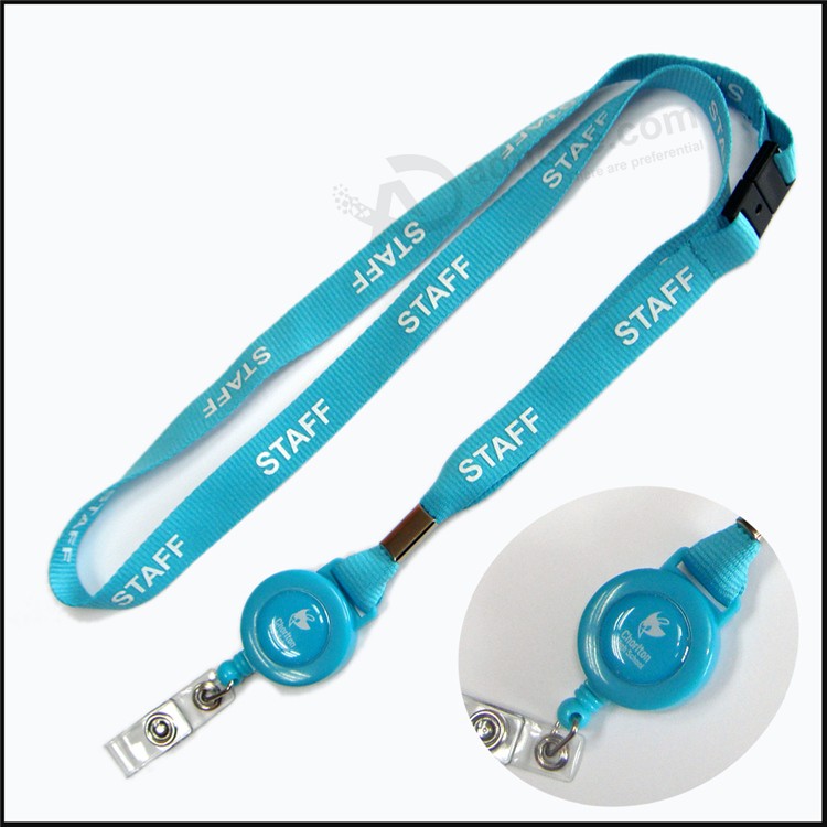 Wholesale Plastic/Metal Retractable Custom ID Card Holder Badge Reels Yoyo for Lanyards - Buy ...