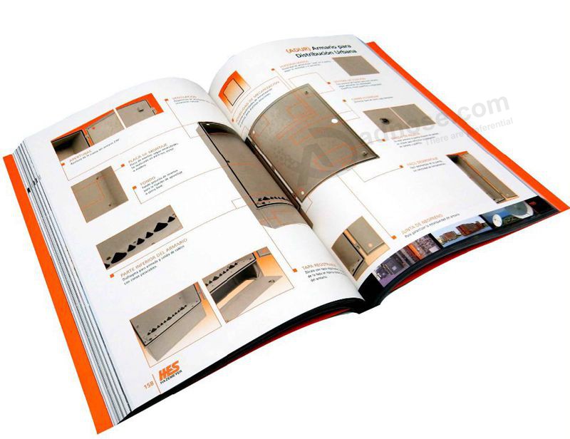 Top quality full color designed custom cheap catalog printing