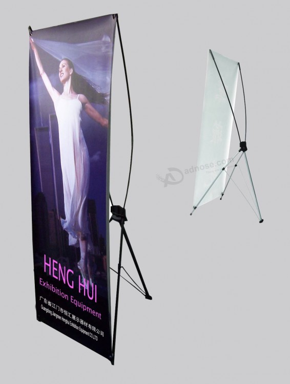 Retractable Banner Stand Mockup Printed Logo Roll Up Stand Display