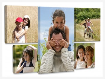 Bed Room with Your Favorite Photos on Canvas Custom Canvas Printing Wholesale