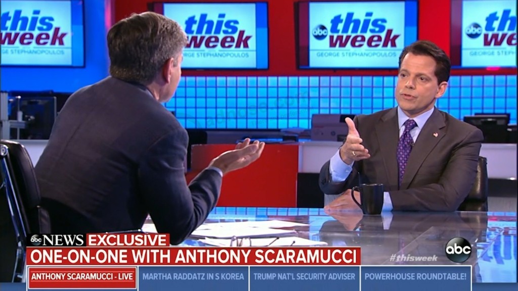 Scaramucci says Trump 'needed to be much harsher' on white supremacists