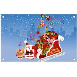 Custom Christmas vinyl flex banner media best price