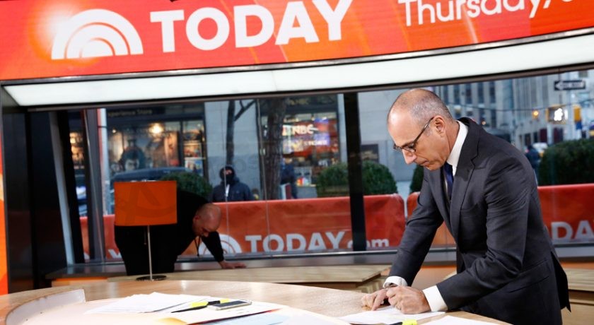 NBC Fires Today Anchor Matt Lauer for ‘Inappropriate Sexual Behavior in the Workplace’