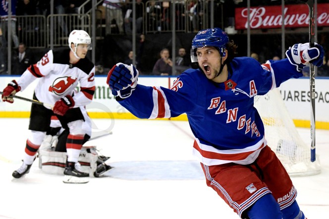 Rangers get the points they need with hard-fought win over Devils