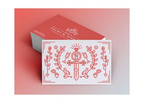 Share a website that can self-help  business cards online design
