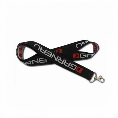 Custom wholesale Polyester Lanyard, Ribbon with Plastic Attachment