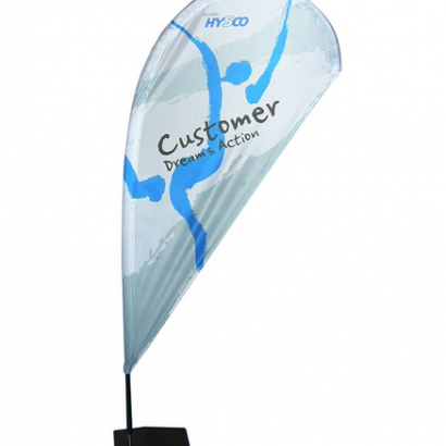 Outdoor Sport Teardrop Banners Flags Cheap Custom