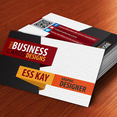 Commercial Fashion Name Card Business Card Design