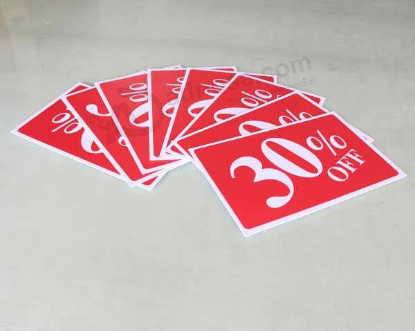 Uutdoor sign custom size advertising waterproof abs board