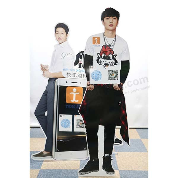 Colored Pvc Backer Advertising Board Stand