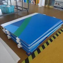 Digital printing the games display board