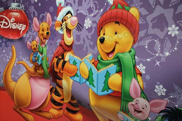 Eco-friendly uv printing cartoon banner