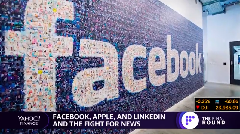 Facebook, Apple, and LinkedIn and the fight for news