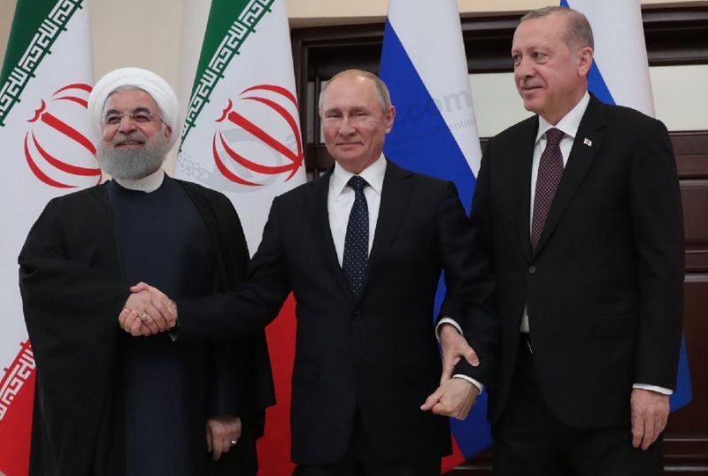 Russia, Turkey, Iran hail US Syria withdrawal